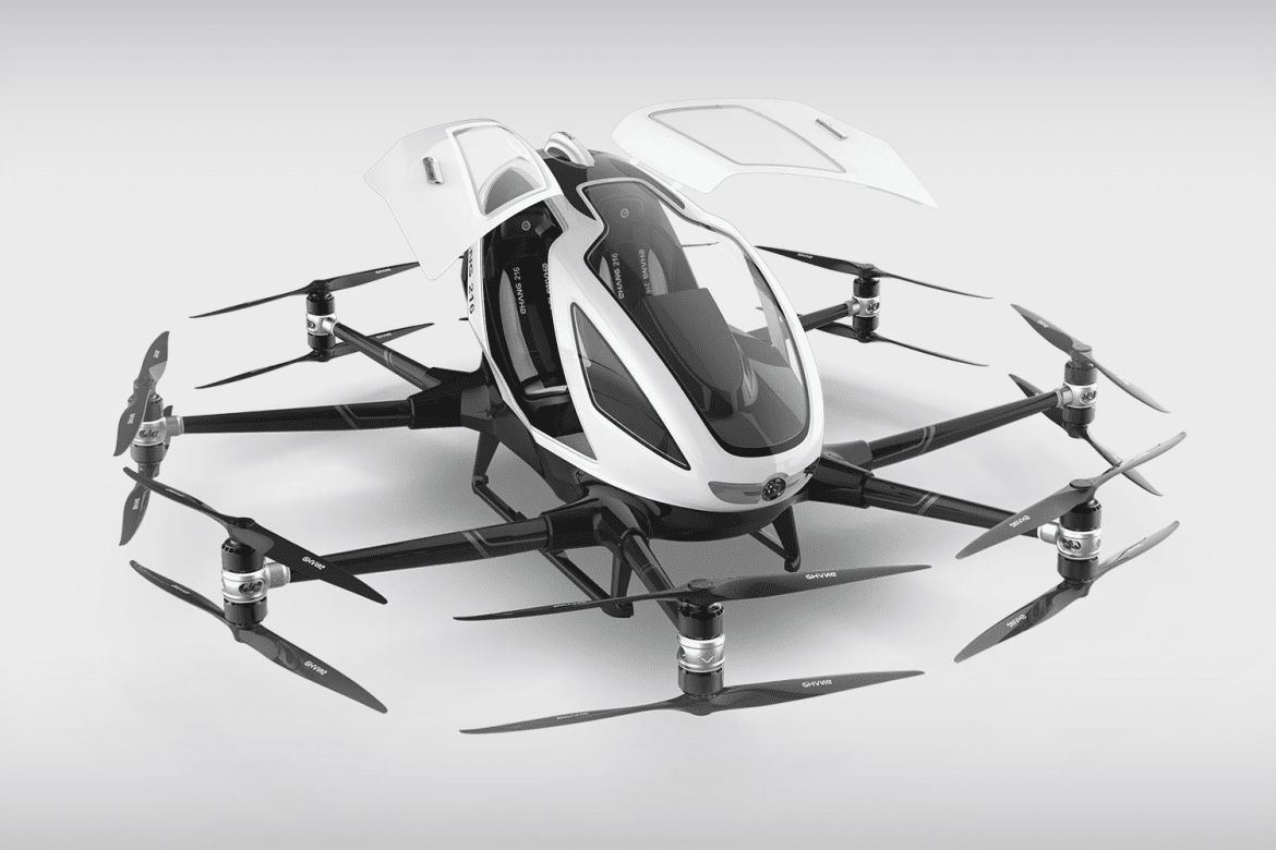 EHang’s eVTOL EH216-S Completes First Flight in Saudi Arabia